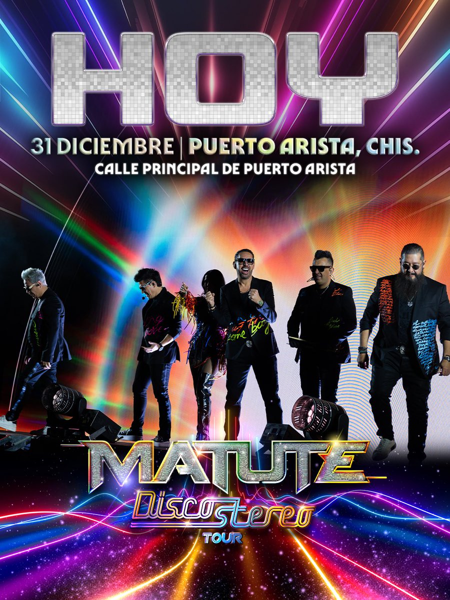 ¡VAMOS POR EL ÚLTIMO DEL AÑO! 😎🔥

ESTA NOCHE vamos a despedir el año en PUERTO ARISTA y darle la bienvenida al 2026, venimos con todo para armar un desmadre en la Calle Principal.🕺🏻🪩🔥 ¡Prepárate para una celebración una vida! 🥂🎉

¿Quién jala? 😎💥