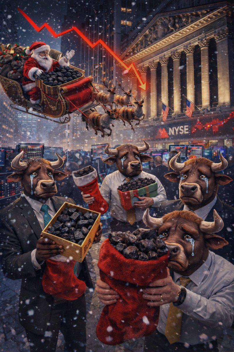 🔵BARCHART: Grazie per niente, Babbo Natale!