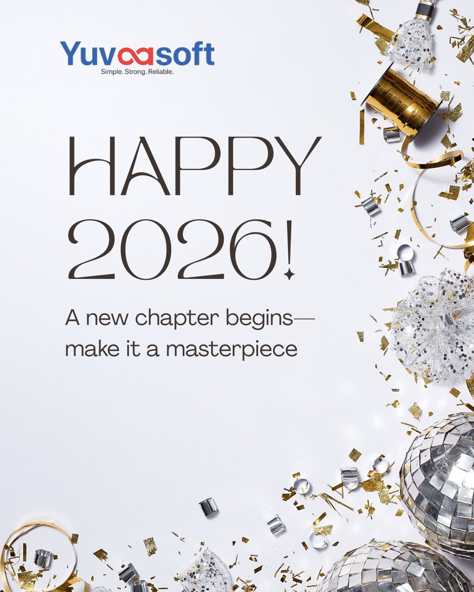 sasisindhu1821's tweet image. 2026 is not about resolutions.
It is about execution. 🚀

🎓 @yuvaa__academy builds real skills
📈 Yuvaa Digital builds real growth
🧠 GoFinicky builds real business systems

No noise. No shortcuts. Only results.
Happy New Year 🎉

#Yuvaasoft #ExecutionMode #2026