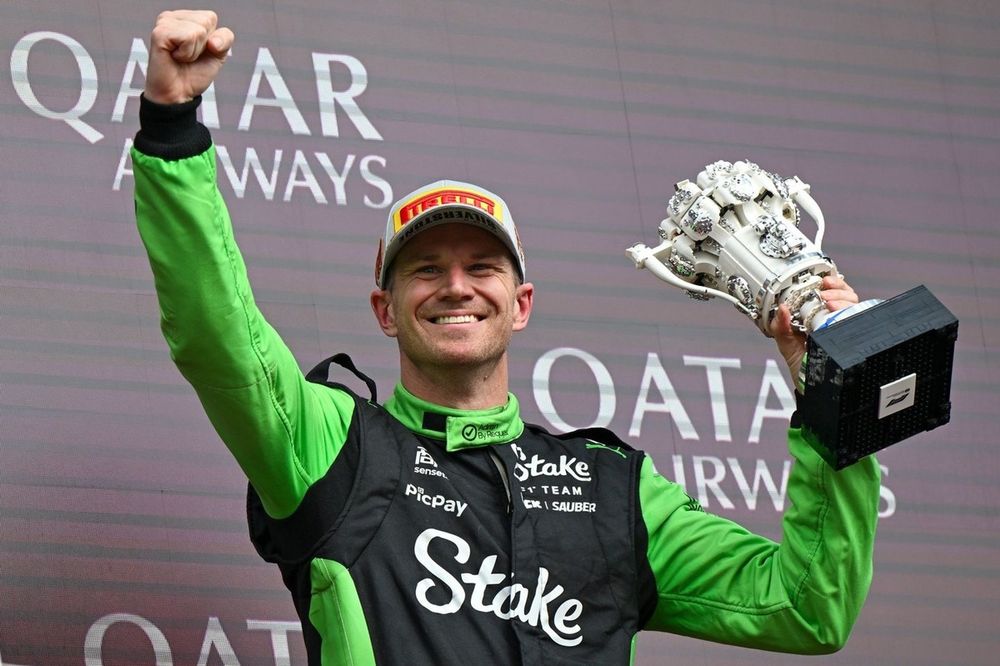 2025 is the first year in human history that will end with Nico Hulkenberg as a F1 podium finisher.

Everyone can cheers to that.
