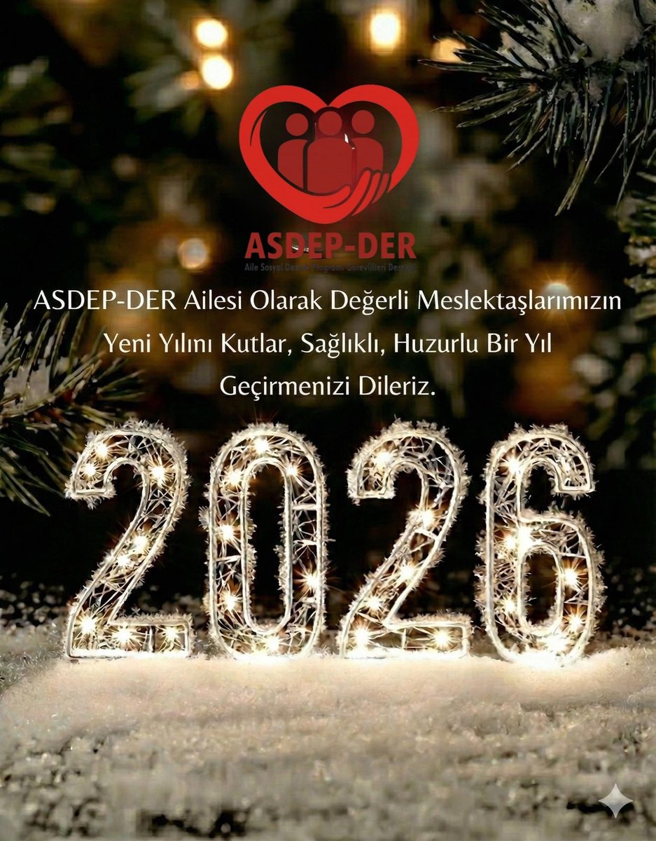 Yeni bir yıla girerken; emeğin, dayanışmanın ve mesleki mücadelenin gücüne olan inancımızı tazeliyoruz.

2026 yılının; ASDU/ASDEP Uzmanları için daha güçlü temsiliyetin, hak temelli kazanımların ve kurumsal gelişimin yılı olmasını temenni ediyoruz.

Sahada edindiğimiz bilgi ve