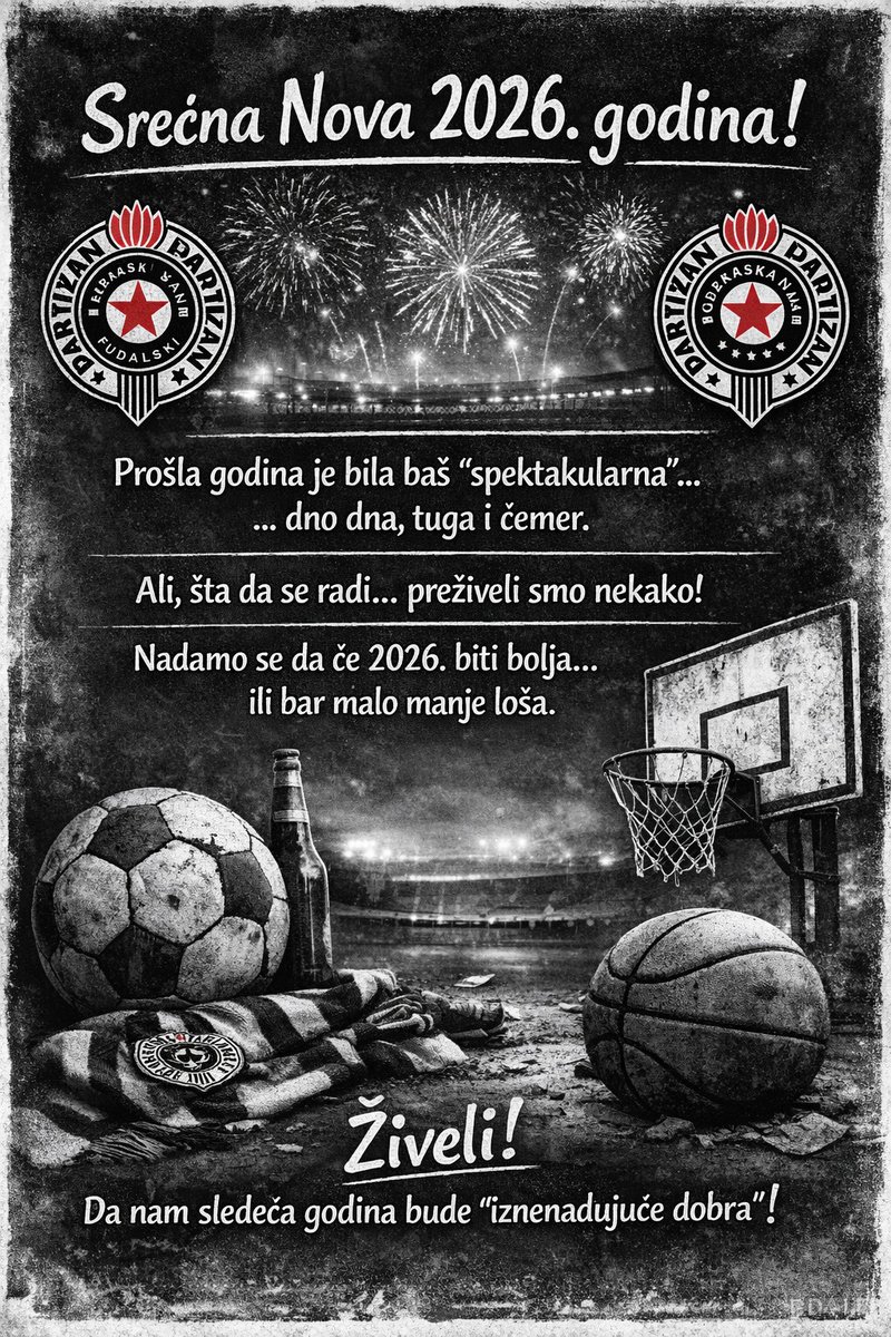 tozatodorovic's tweet image. Za moju napaćenu braću i napaćene sestre 🖤🤍🖤🤍🖤
#KKPartizan #FKPartizan #pfk #kkp #Grobari1970