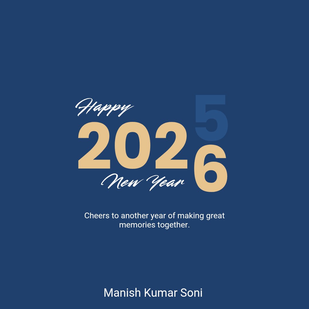 msoniofficial's tweet photo. Wishing you and your family a happy, healthy, and prosperous New Year 2026

#2026 https://t.co/psNR5b69Rt