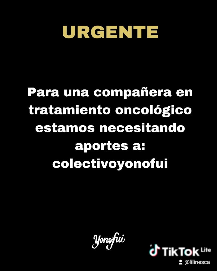#Urgente