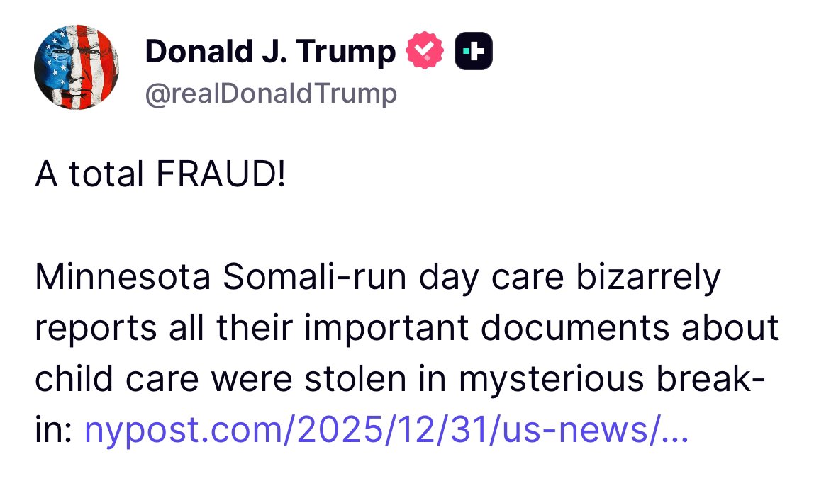 Trump weighs in: “A total FRAUD!”