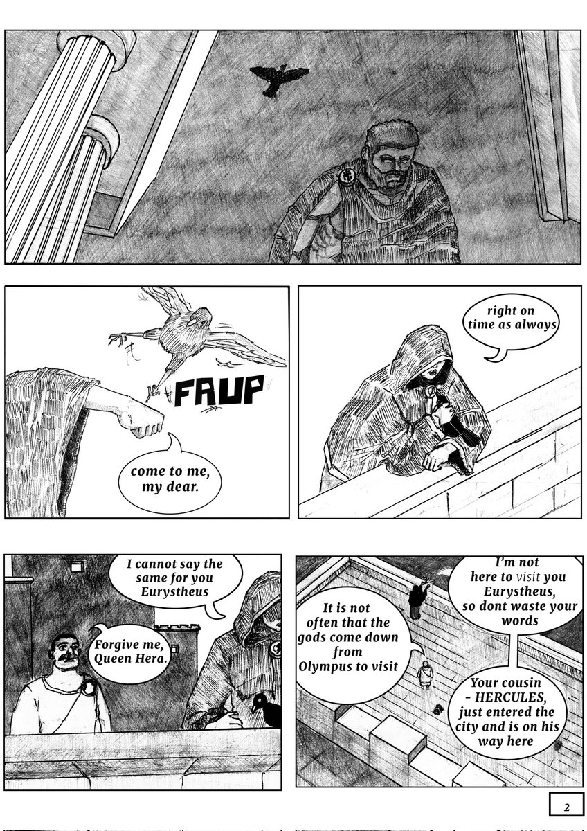 GenGraphics_'s tweet image. 🚨Serialized Story Update🚨
Title: THE LABOURS OF HERCULES
Pages:1-3
Art and story by Chuddyjay
Published for 'GeneralGraphics'

Drop a like and follow for more ❤️