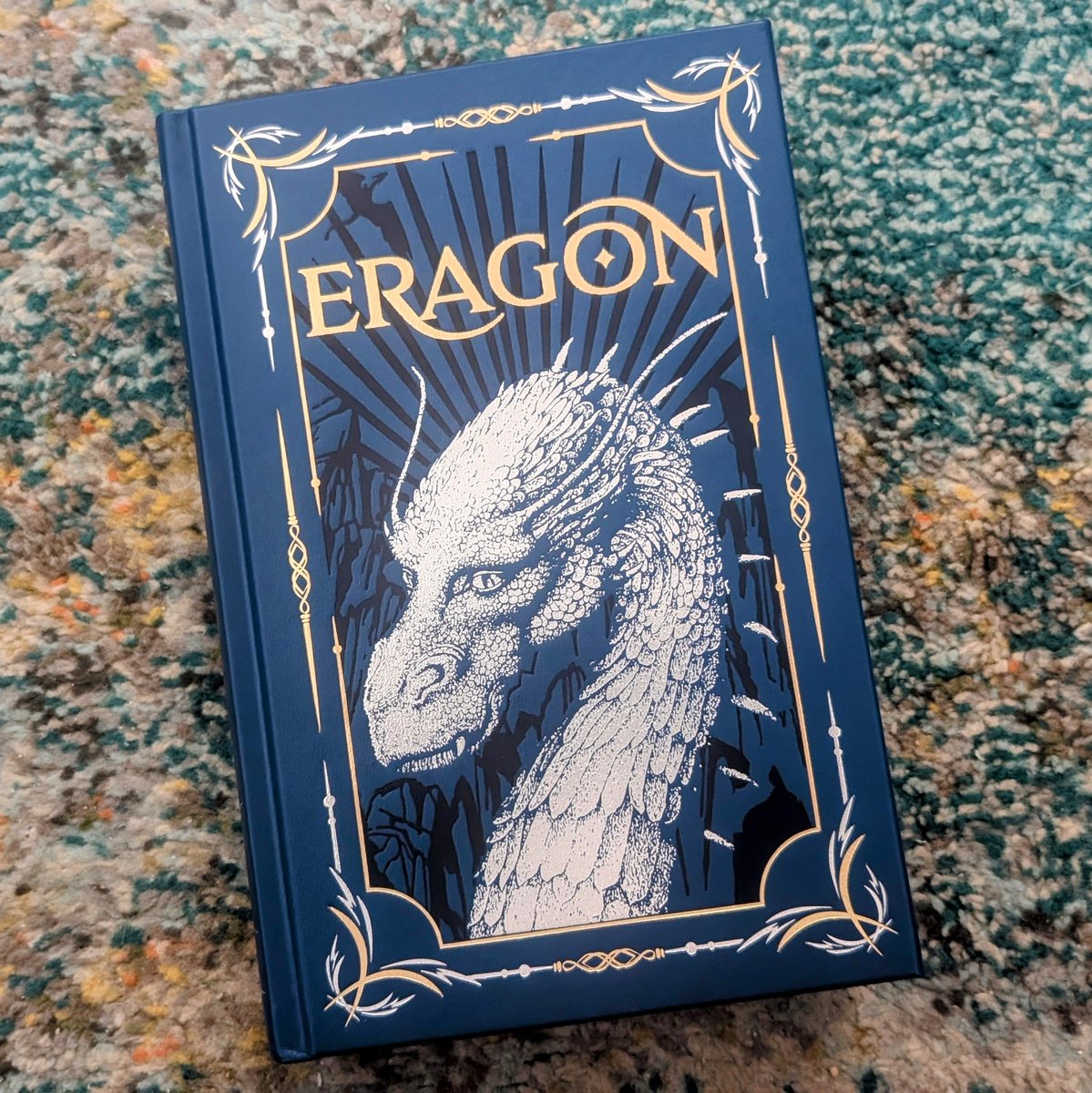 I love <a href="/paolini/">Christopher Paolini</a>'s Inheritance Cycle and already own the full series on audio and the first two books in the standard Knopf hardcover editions. But was I still thrilled to get this <a href="/BNBuzz/">Barnes & Noble</a> special edition for Christmas? You bet! 😁