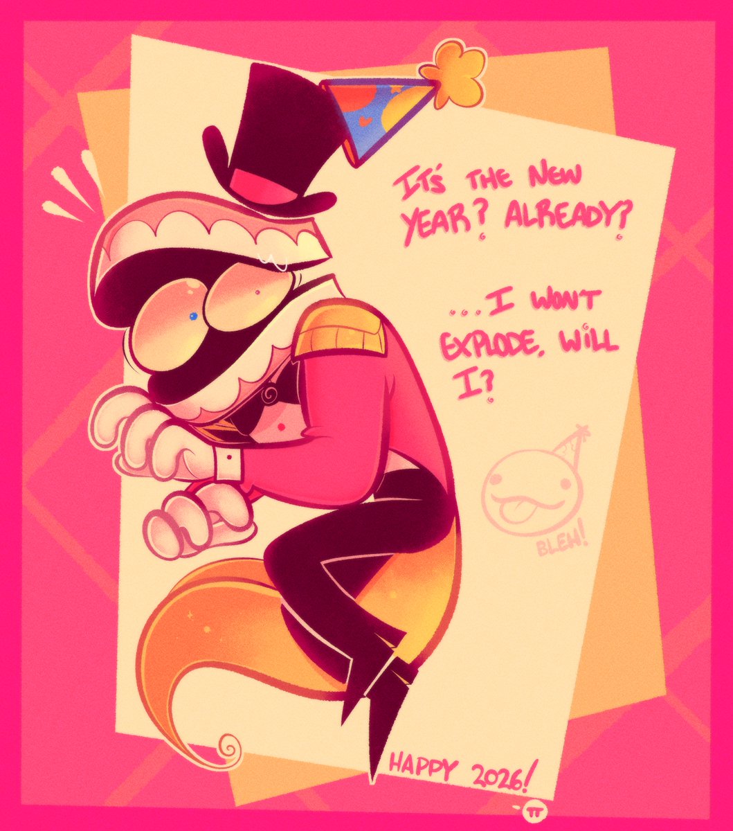 pudd1ngandp1's tweet image. // tadc

caine it's not 1999 anymore

happy new year!