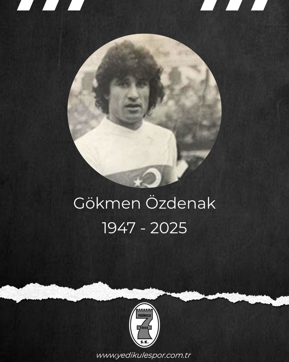 Futbola Yedikule’de başlayıp İstanbulspor ve ardından Galatasaray’da 13 yıl forma giyerek kulübün efsaneleri arasına giren, Gökmen Özdenak’ın vefat haberini derin bir üzüntü ile öğrendik

Merhuma Allah’tan rahmet, ailesine sevenlerine ve camiamıza başsağlığı ve sabırlar diliyoruz