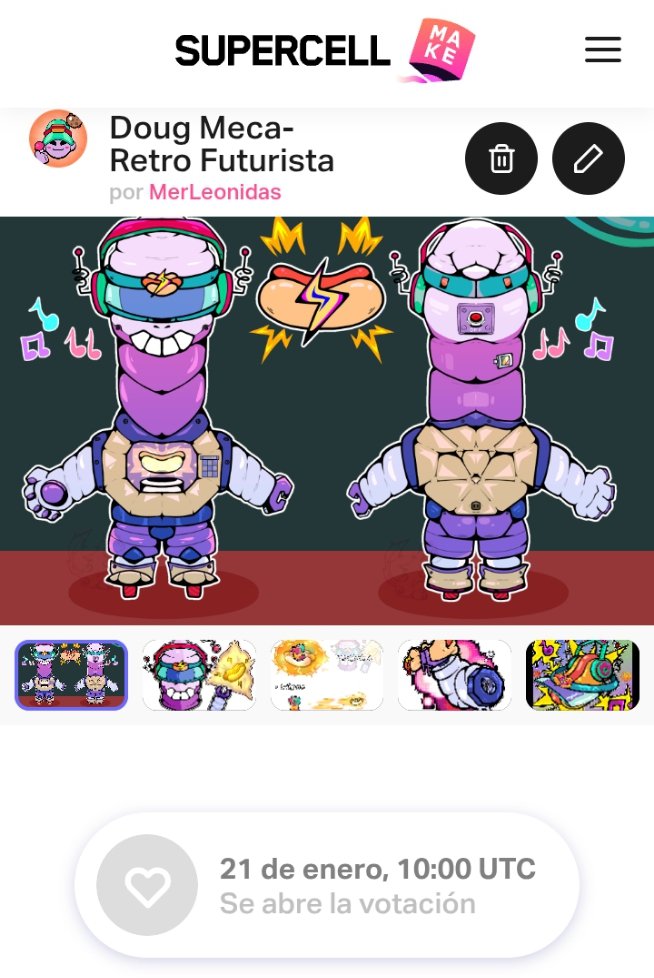 MerlocLeonidas's tweet photo. Chicos, oficialmente mi skin fue aceptada para el súper cell maker 🥹
Les dejo el enlace y apreciaría mucho su apoyo
#supercellmaker #brawlstarsdoug #doug #fanart #draw #Parati
https://t.co/taUbJ6Aqln https://t.co/4Lp0xhZO4O