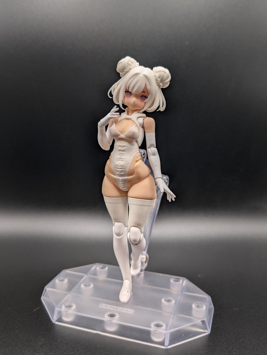 メガミデバイス オリジナル改造 塗装 st-gear RASCALヘッド 朱羅他 製作レビュー】#メガミデバイス 朱羅 忍者 枢 を1/12バイク Kawasaki