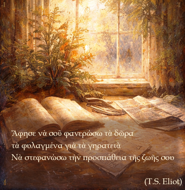 lexicon_gr's tweet photo. 1/ 🌿🌾 τα τρία δώρα του Δάντη  (Έλιοτ) ~ 

Ο ποιητής Τ. Σ. Έλιοτ γράφοντας εν μέσω του Β΄ Παγκοσμίου πολέμου το ποίημα Little Gidding, το τέταρτο από τα Τέσσερα Κουαρτέτα, κάνει έναν παραλληλισμό ανάμεσα στην Κόλαση του Δάντη https://t.co/J1Vx6SaEAG