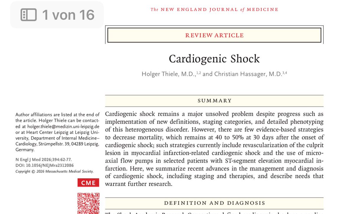 Holger Thiele tweet media