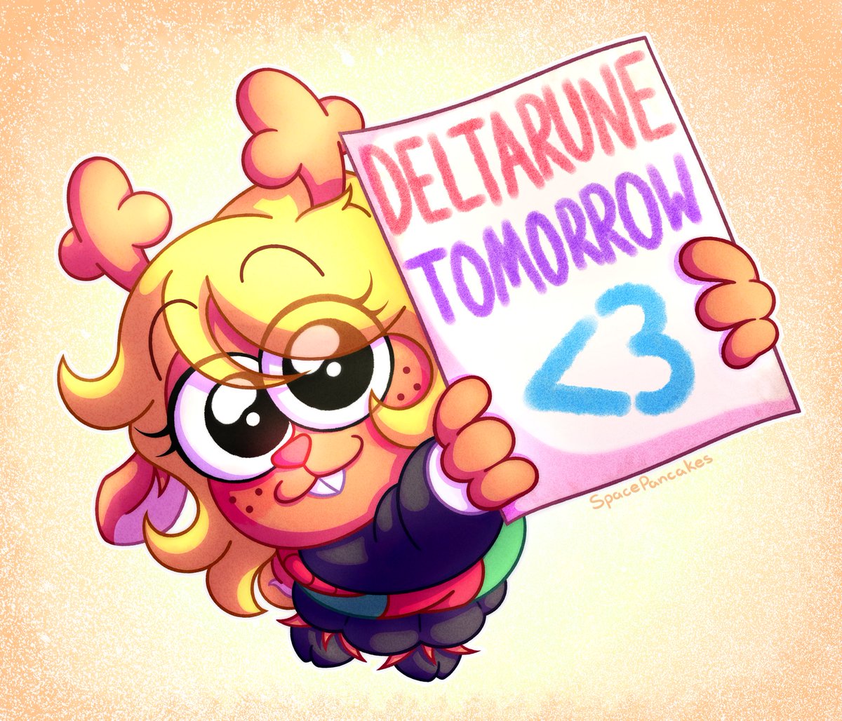 SpacePancakes's tweet image. So it’s that time once again… #Deltarune