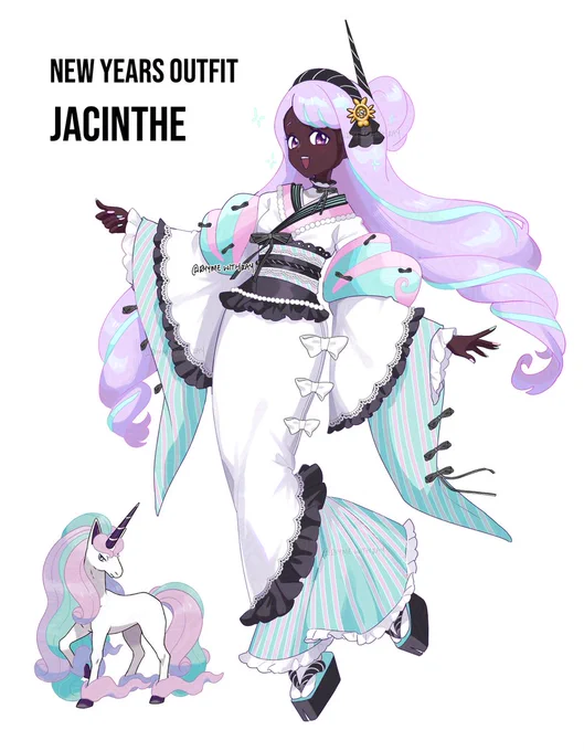 Happy New Year 2026! Jacinthe kicking off the year of the horse! #PokemonLegendsZA