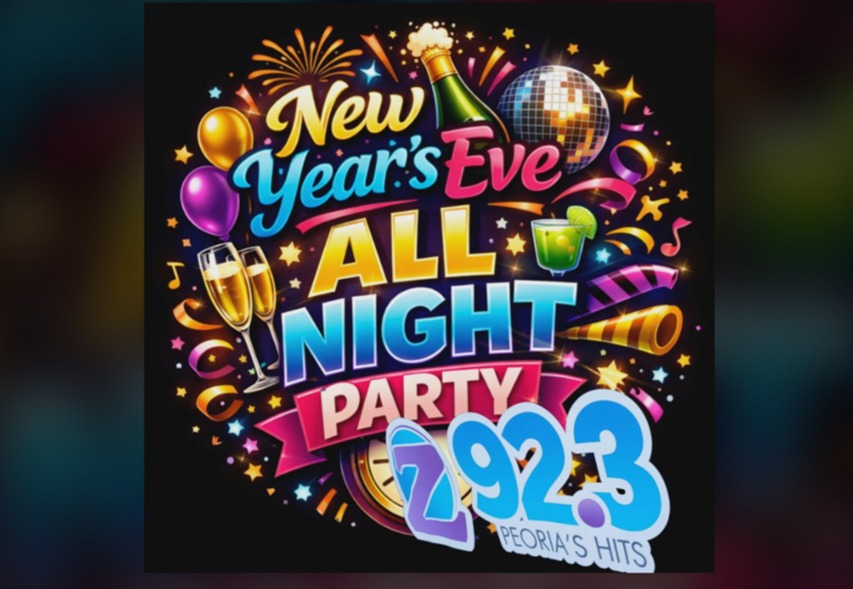 We got the New Years Eve All Night Party, turn up on 923 fm TODAY at 5pm and we’ll keep the party going into the new year! 
Sponsored by Martini’s On Water! Wrap up 2025 with free apps, live party music from Johnny Quest Band, martinis and the countdown to 2026.