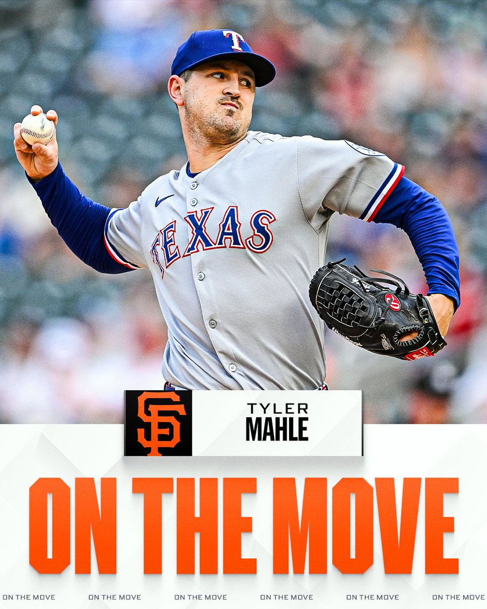 Giants, RHP Tyler Mahle reportedly agree to 1-year deal, per multiple reports including MLB’s @Feinsand.