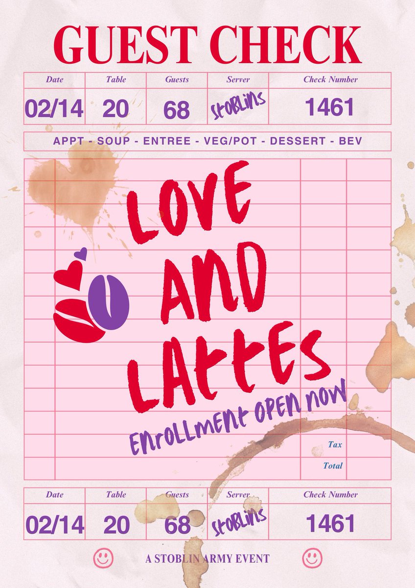 TheStoblinArmy's tweet photo. Come get a delcious cup of your favorite Latte here at the Love and Lattes Cafe! Artist and Writers Welcome!!!
Today is the last day to join!! So come on in!!
Enroll Here!!
https://t.co/hXpgPOkwoj
#Stobotnik #ValentinesDay #Stobotnikevent #AgentStone #DrRobotnik #Stob https://t.co/LLRl4LXZxZ