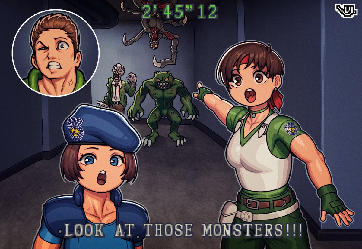 _99VJ's tweet image. re1 chris good ending