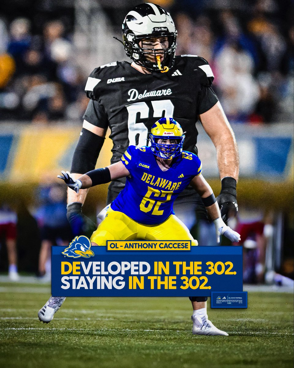 Jobs not finished, proud to be a Blue Hen! Back to work in the 302! <a href="/Delaware_FB/">68 Ventures Bowl Champions Delaware Football</a>