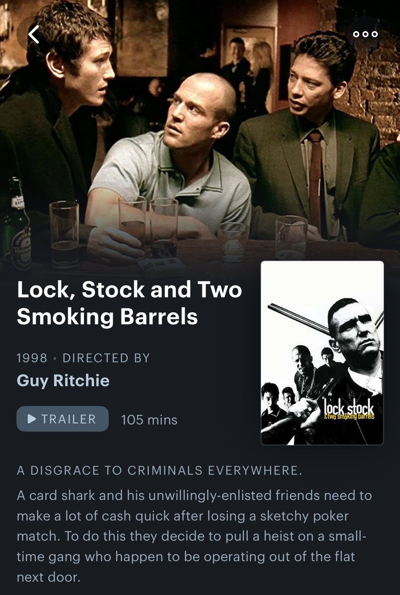 geceye film önerisi “ateşten kalbe, akıldan dumana”
dir.: guy ritchie