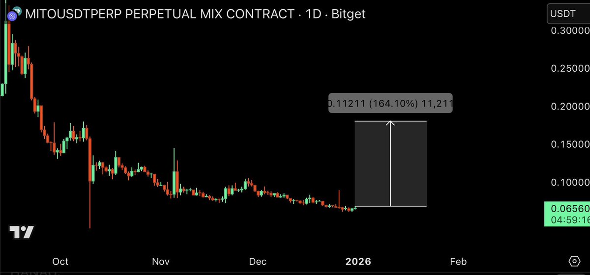 $MITO | Open long here, it can pump 2x 💪🏻✅