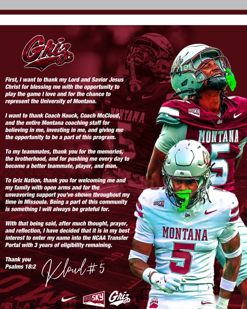 KyonLoud's tweet photo. THANK YOU GRIZ NATION!! ❤️ https://t.co/8pb1Oq5rQl
