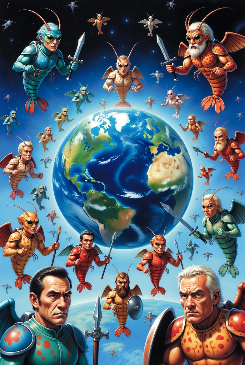 Just know you can't fade shrimp for long

they are inevitable