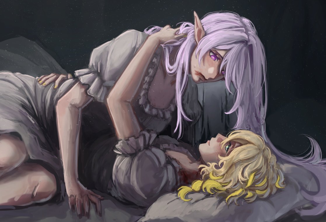 happy new yuri
#castlaea vampire au