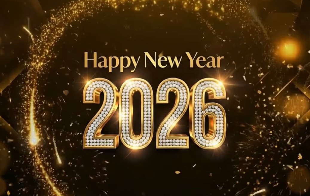 💫Happy New Year for 2026!
Here's to a bright New Year and a fond farewell to the old; here's to the things that are yet to come, and to the memories that we hold." •