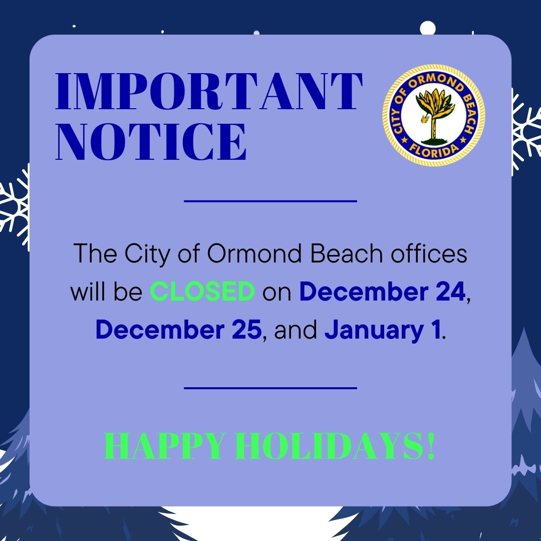 City of Ormond Beach tweet media