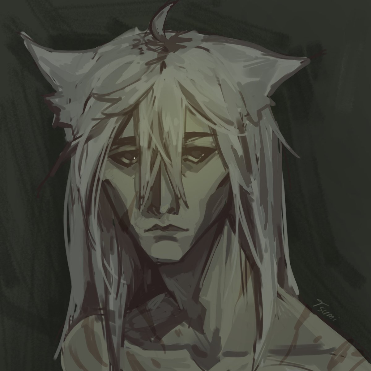 he's skinny again
#art #oc