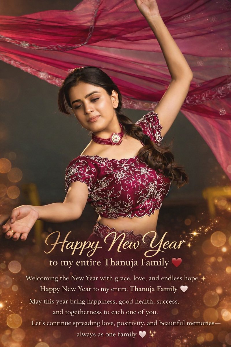 eswarnarayan_pm's tweet photo. Happy New Year all Thanuja Family🫶🫶
#Thanuja #ThanujaPuttaswamy
#BiggBossTelugu9 #BiggBossTelugu9 https://t.co/Cx7NPyjUJb