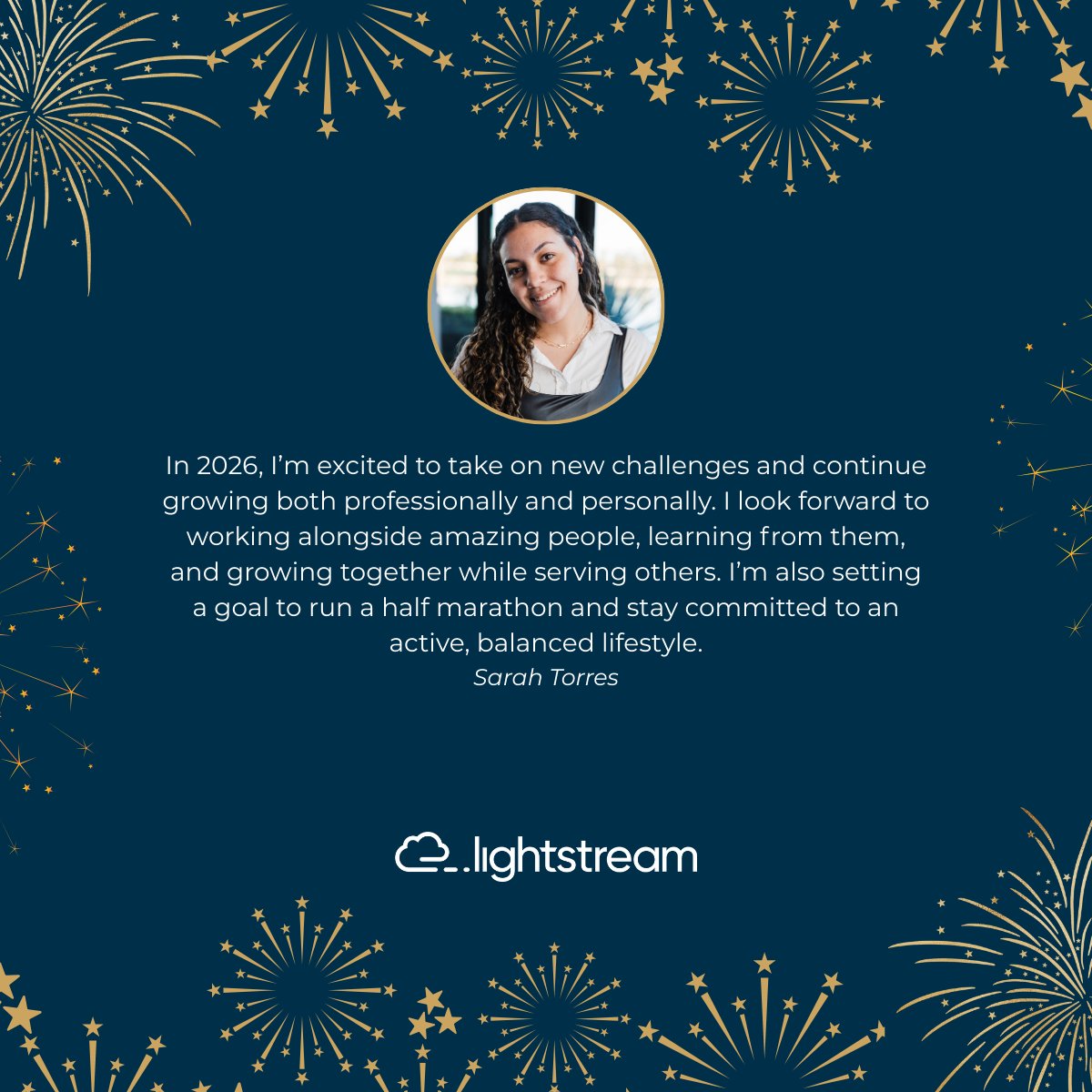 2026, here we come 🚀

From big goals to personal wins, our team is excited about what’s ahead—growing together, supporting one another, and making an impact along the way. 

Wishing everyone a happy, healthy, and successful New Year! ✨🍾

#Lightstream #NewYear #2026