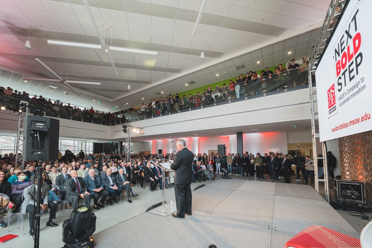 MSOE's tweet image. As we say goodbye to 2025, here's a final look at photos from a memorable 2025 at MSOE. Happy New Year, Raiders! Wishing you a happy and healthy year ahead. See you in 2026!