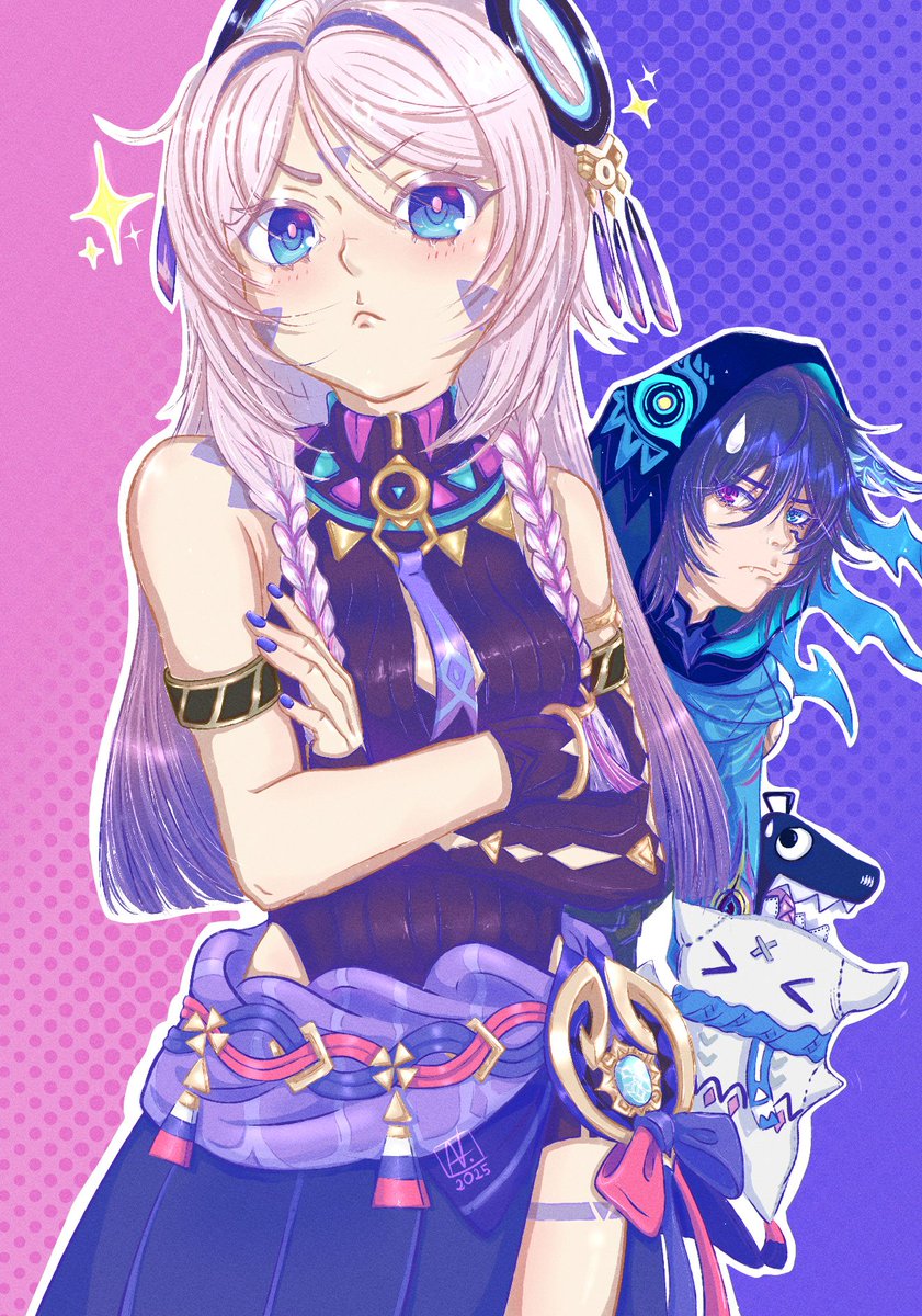 anotherLeg's tweet image. Thank you for 2025! 🫶🎆🎉
#2025年自分が選ぶ今年の4枚  #karaokeiko #GenshinImpact #ShoushiminSeries