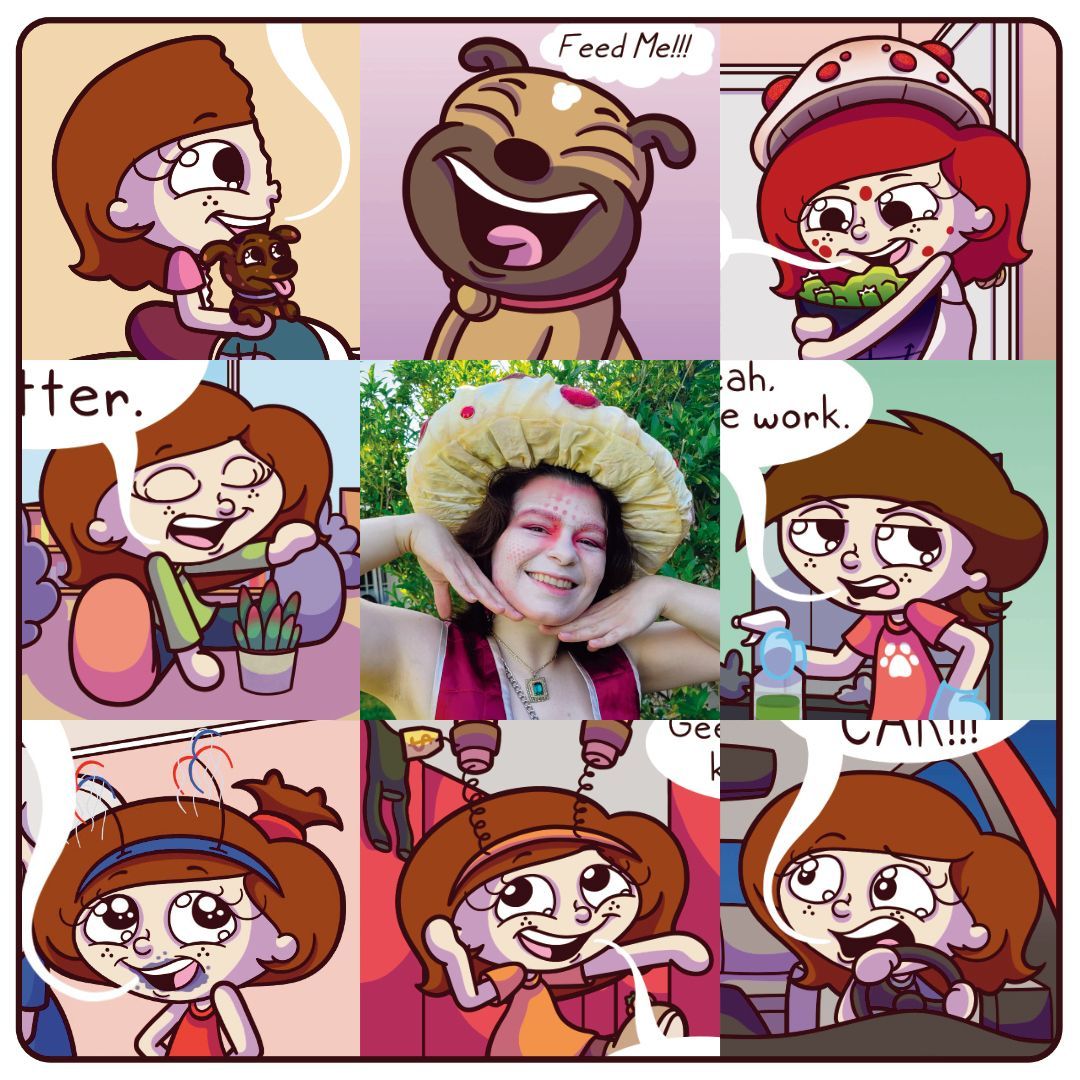 LittleMeComix's tweet photo. Facing all the funny faces I've done this year😜 Happy New Year Everyone 🥳🥂🎉

#ArtvArtist2025 #comicpanel #comics #comicstrip #FaceYourArt #funnycomic #LittleAnimatedMe #originalcomics #Selfie #webcomicsofinstagram https://t.co/lS1m8ecGEy