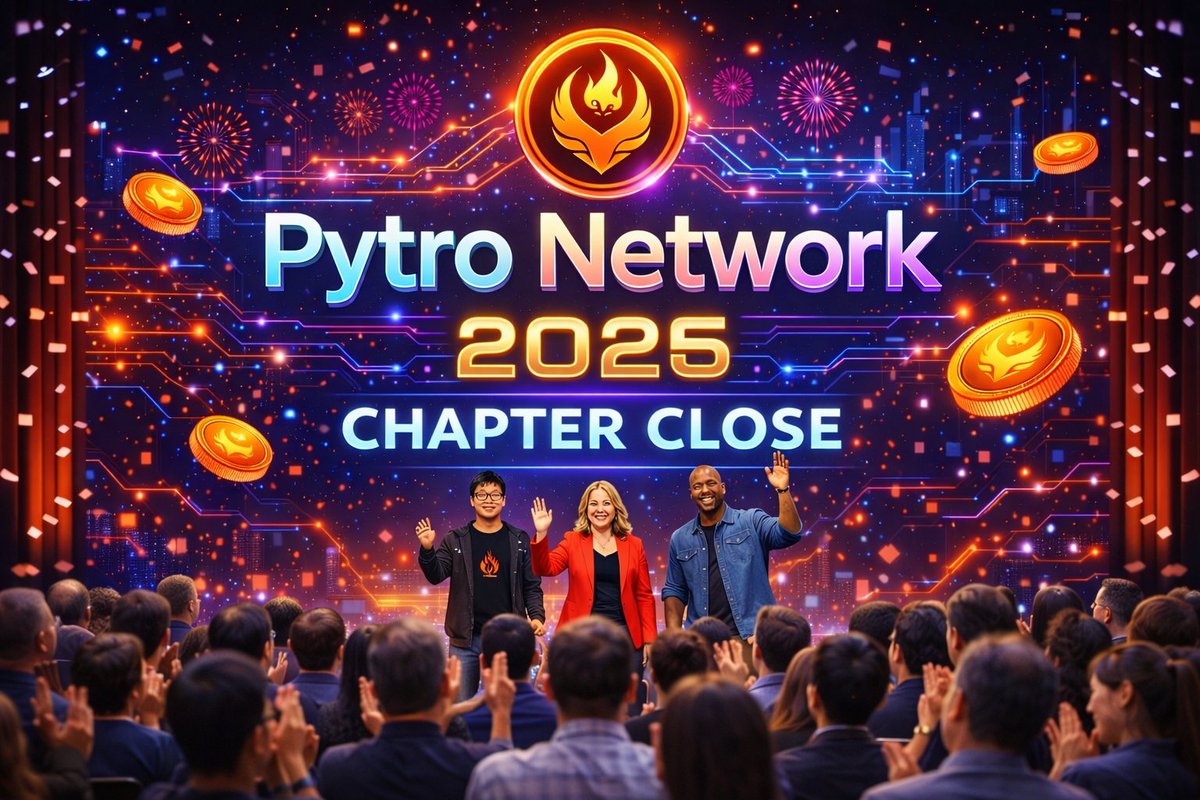 PytroNetwork's tweet image. Happy New Year.
Thanks to our amazing community!🌟
Next Move: 2026 – Let’s innovate together!
#2026yılı #PytroNetwork