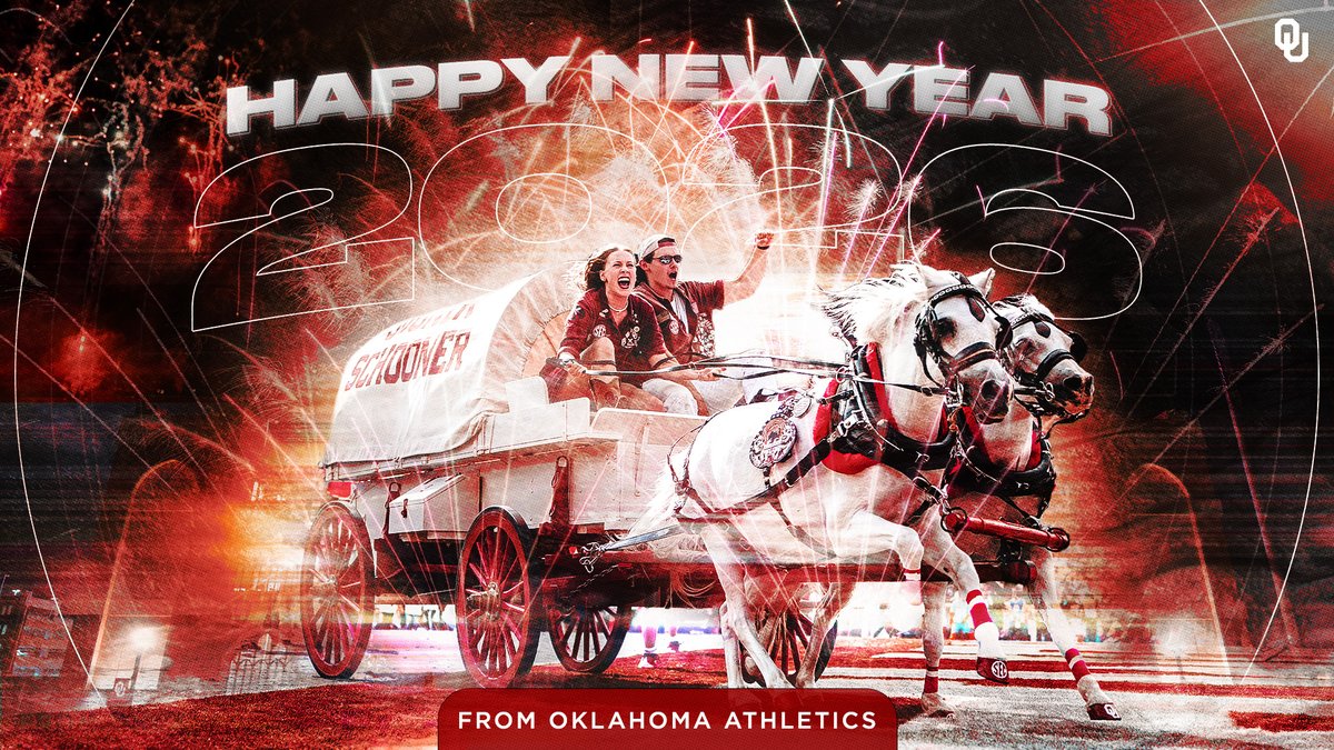 OU_Athletics's tweet image. Happy New Year, Sooner Nation 🎉