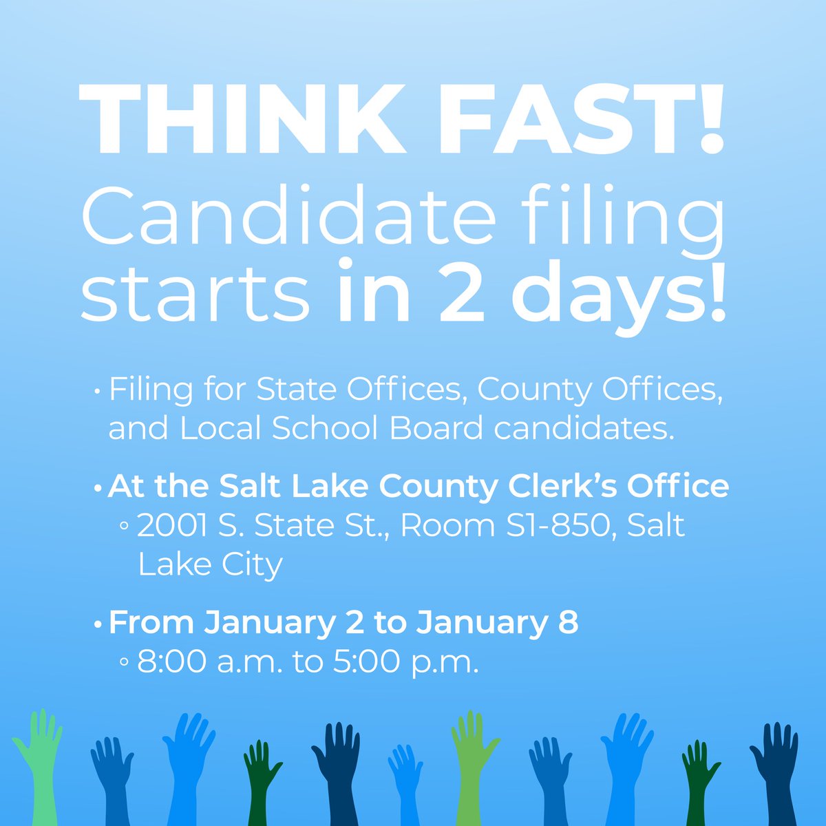 Salt Lake County Elections tweet media