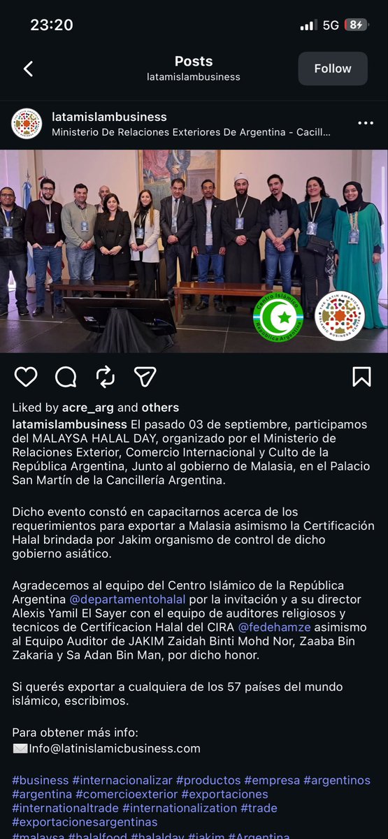 Schwarzsee10's tweet image. El pasado 3 de sept, @Cancilleria_Ar organizó el “MALAYSIA HALAL DAY” en el Palacio San Martín. 
 NO ME IMPORTA si Malaysia es un país musulmán, en los países árabes NO se organizan eventos CRISTIANOS o de una cultura fuera del ISLAM. 
¿Por qué en occidente si?

NO LO PERMITAMOS