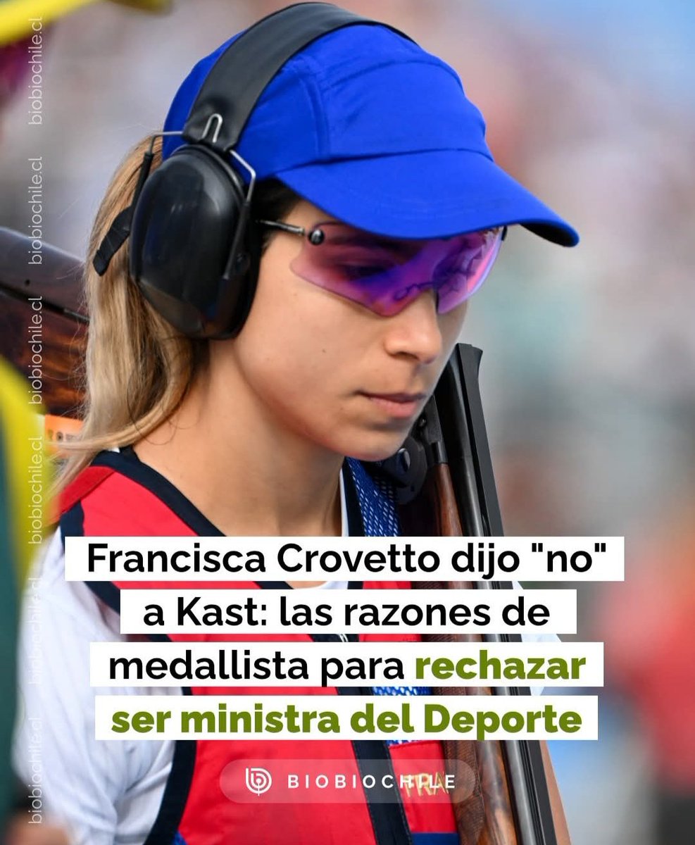 Francisca Crovetto rechazó liderar el Ministerio del Deporte en gobierno de Kast. 
latribuna.cl/politica/2025/…