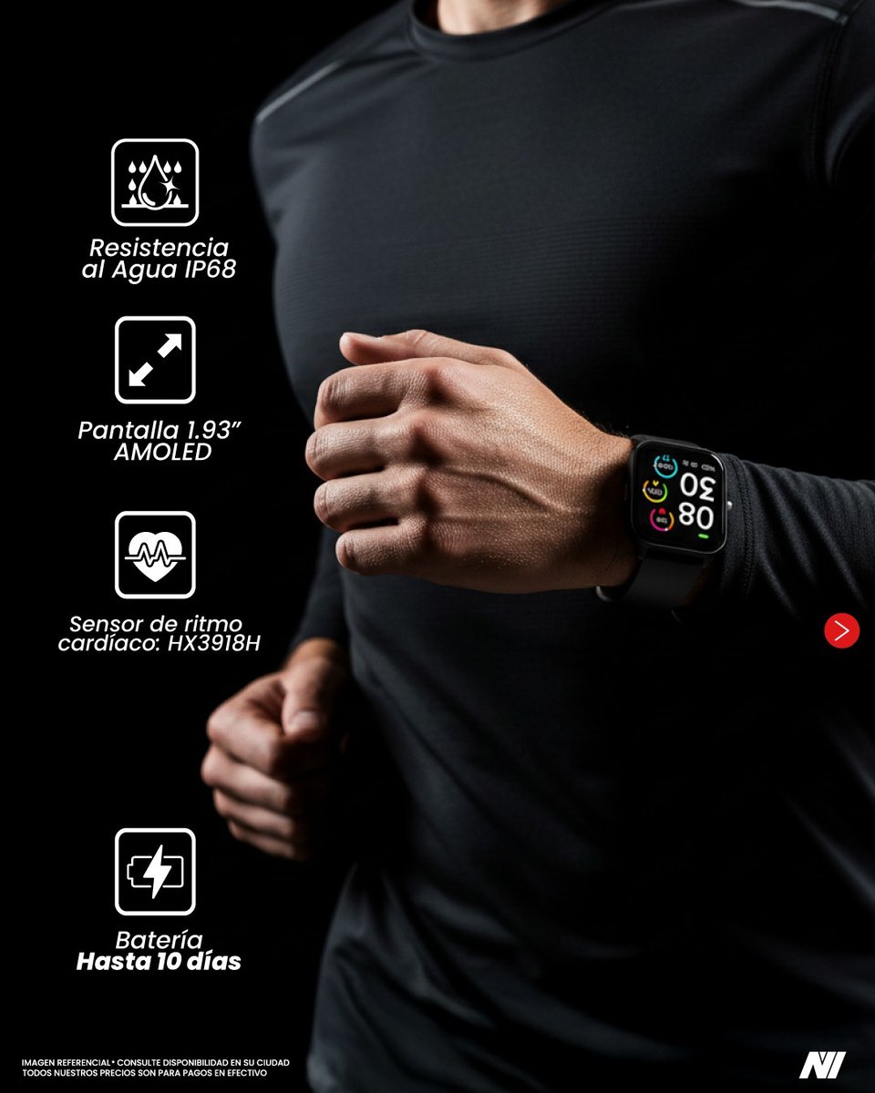 novicompu's tweet image. ⌚✨ Novinauta: ¡llegó el ENV Watch X Lite!
El gadget perfecto para tu día a día, colores que combinan con tu outfit. 👟🎽
Ven por el tuyo a Novicompu. 🚀

#Novinauta #Novicompu #ENV #Smartwatch #Tecnología