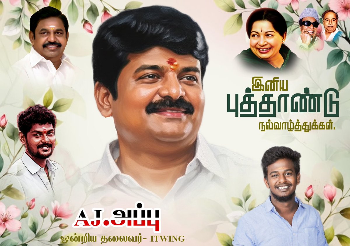 AJ_Appu26's tweet image. புதிய வருடம்! 
புதிய கனவுகளின் தொடக்கம்!! 
தைரியத்துடன் நகருங்கள் வெற்றி உங்களையே தேடிவரும்!!! 

அனைவருக்கும் இனிய புத்தாண்டு நல்வாழ்த்துக்கள்.💐💙🙏🏻

@Vijayabaskarofl

#HappyNewYear2024 #ADMK_TRY #CVB 
#HappyNewYear #ADMK_179VML 
@satyenaiadmk @runmanirun