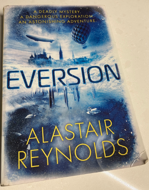 CyberKN's tweet photo. I did it! I finished my goal of reading through 2 books per month in 2025, though it was mostly thanks to suddenly having a 4-hour daily commute starting in July, that allowed me to catch up. Book #24 was "Eversion" recommended by @HIDEO_KOJIMA_EN https://t.co/7nVoLuB8J3