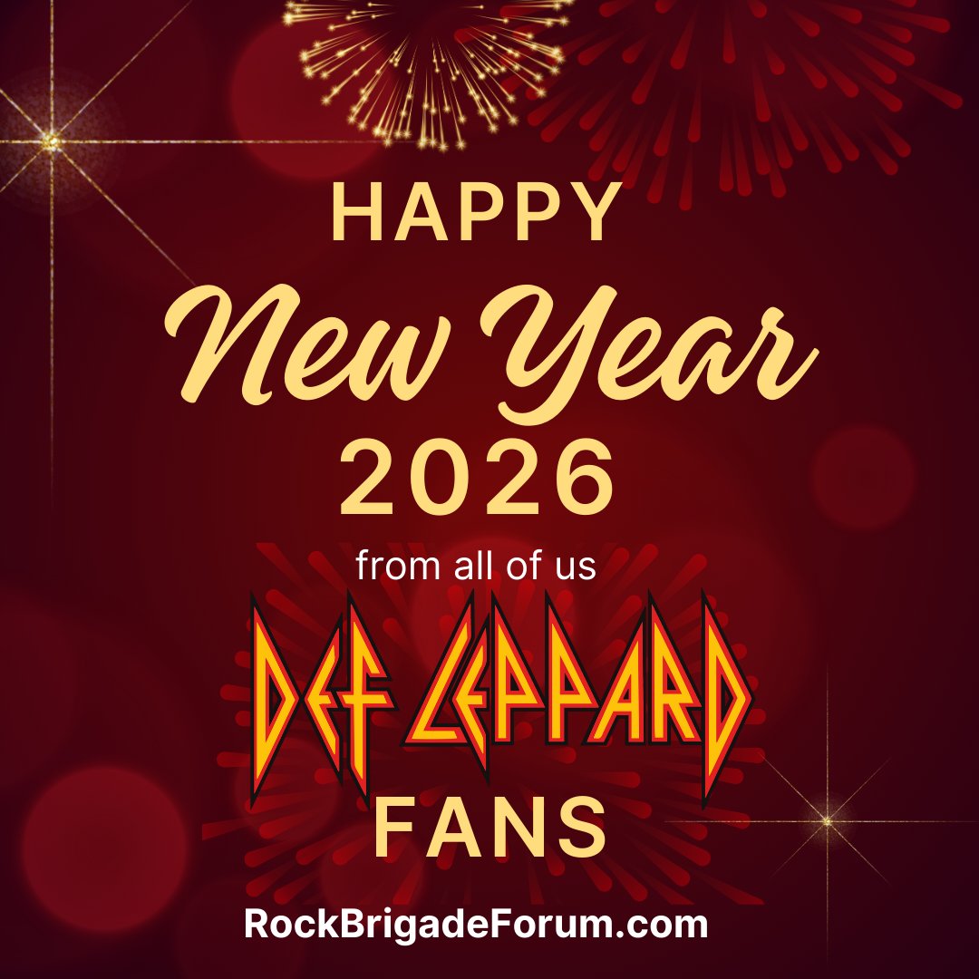 DefLeppardRB's tweet image. Everyone have a Safe and Happy New Year.

#DefLeppard #RockBrigade #Forum
#explorepage #explore