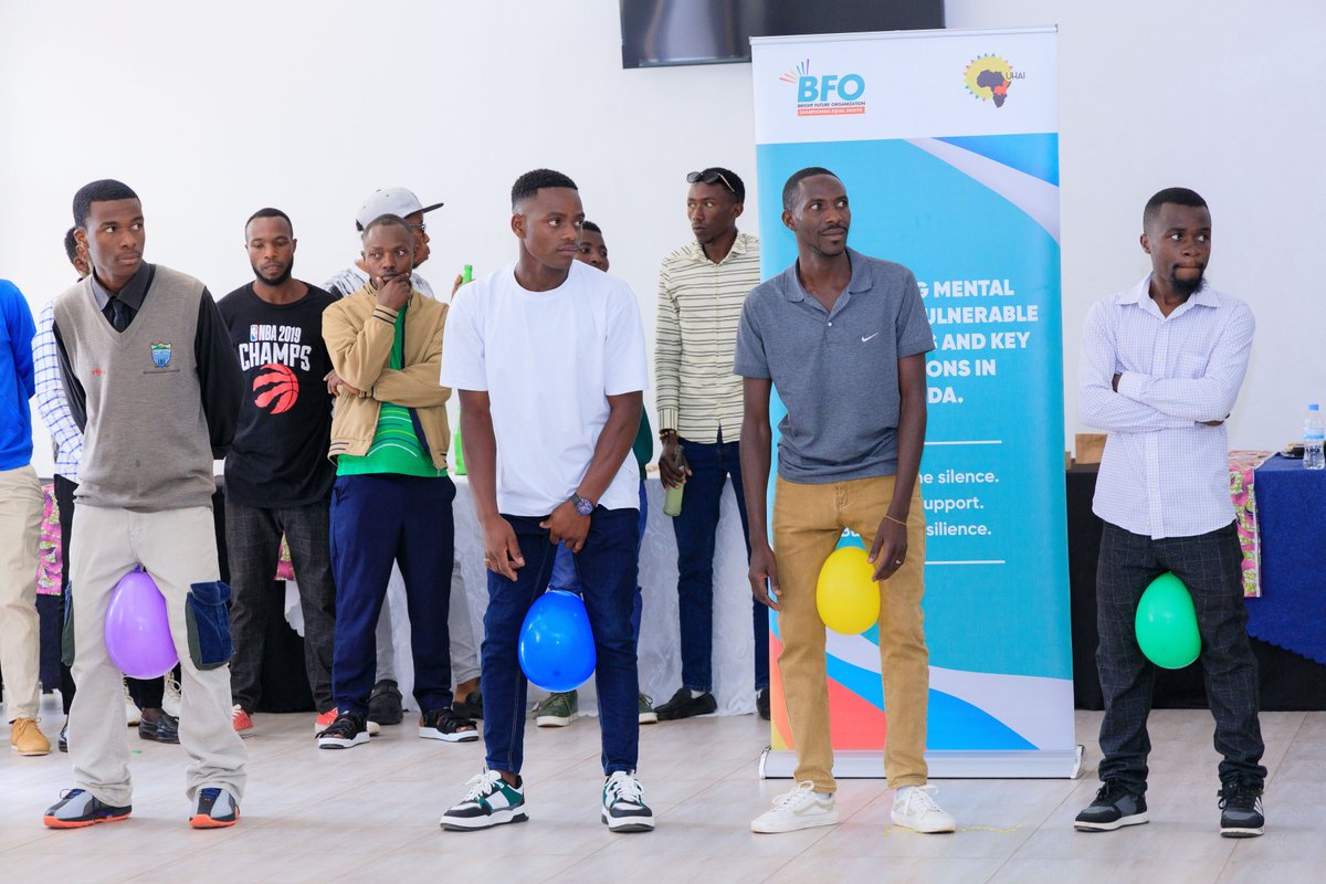 bforwanda's tweet photo. Peer  groups 2025: Through relaxation games, empathy, validation, and mutual  understanding, peer support groups facilitated by @bforwanda promote  collective healing among marginalized individuals, while nurturing growth, resilience, and pride in diversity. https://t.co/weQxXvTBYJ