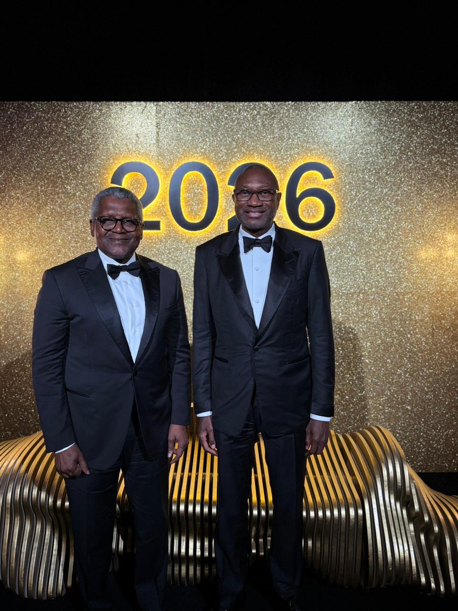 Happy New Year 2026 from my brother ⁦@AlikoDangote⁩ and myself 🎊 https://t.co/hTVlrSnsNk