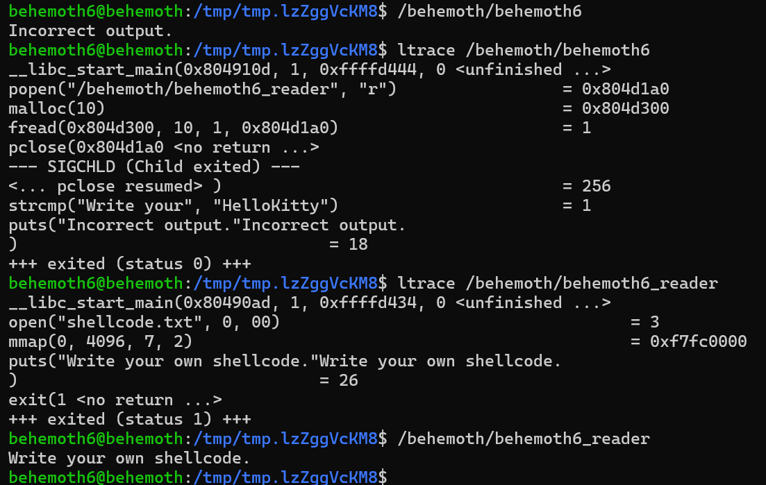 jynxora's tweet photo. Day 149 of #700DaysOfSkill
Behemoth Level-6 progress

I know exactly what the shellcode must do — just not how to build it manually YET
Used pwndbg to generate one, but 
I’m intentionally stepping back to learn the bytes myself
Execution tomorrow

#Behemoth #BinaryExploitation https://t.co/AV44l1qhRz