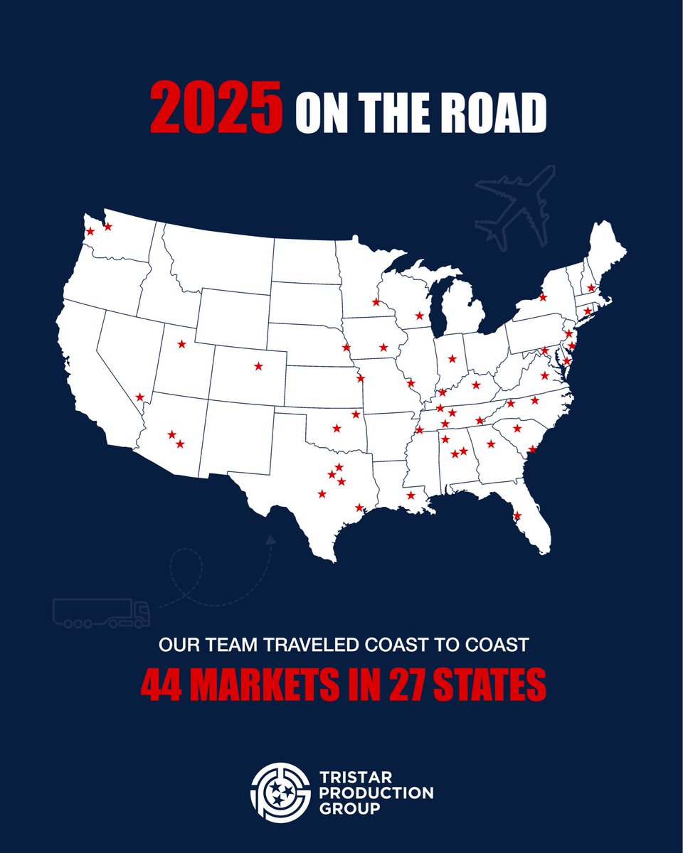 JMRittenberry's tweet photo. Thank you for being part of this journey and for making 2025 a year to remember.
• • •
#tristarproductiongroup #tpglive #thankful https://t.co/rpGCGg6OiN